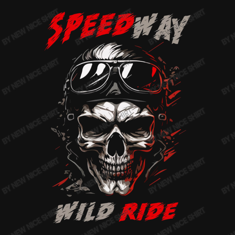 Speed Way Wild Ride Portrait Canvas Print | Artistshot