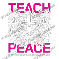 Teach Peace Pickleball Paddle | Artistshot