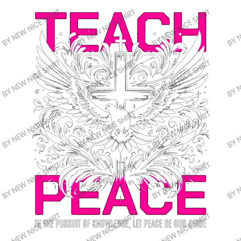 Teach Peace Pickleball Paddle | Artistshot