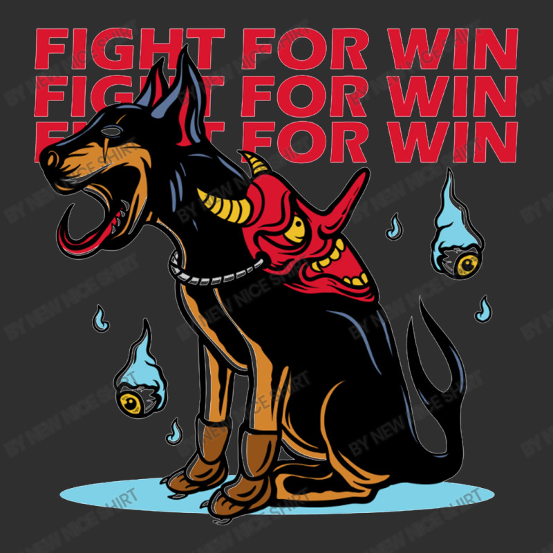 Fight For Win Round Leatherette Patch | Artistshot