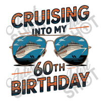 Cruising Into My 60th Birthday V-neck Tee | Artistshot