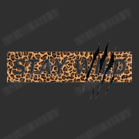 Stay Wild Oval Leatherette Patch | Artistshot