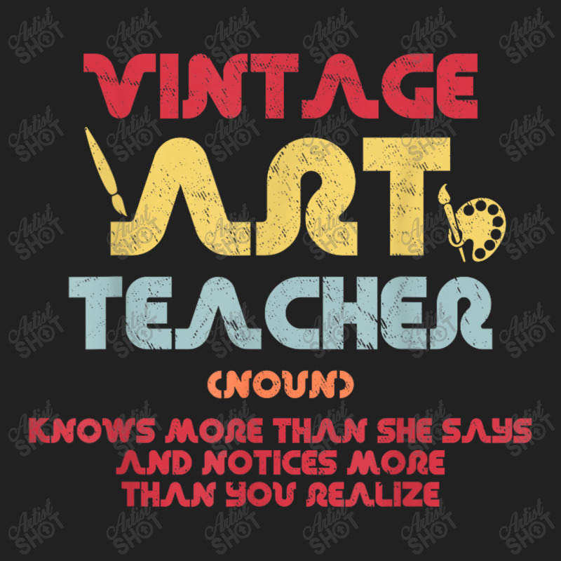 Cute Art Teacher Basic T-shirt | Artistshot