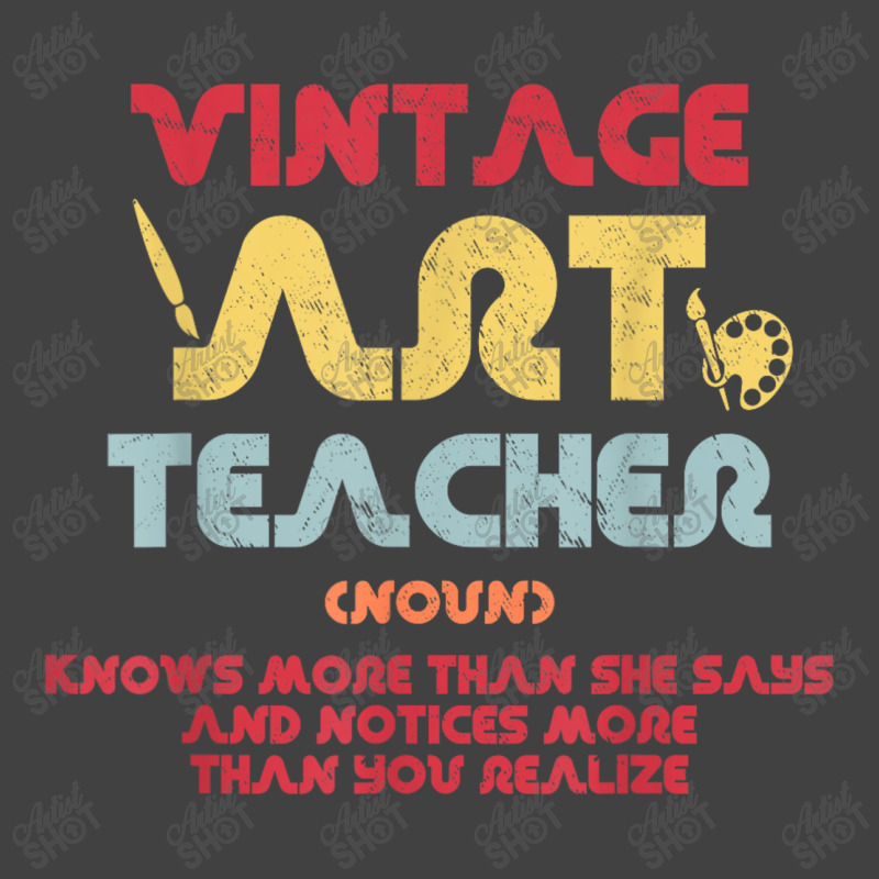 Cute Art Teacher Vintage T-shirt | Artistshot