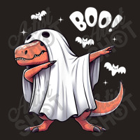 Funny Dabbing Dinosaur Spooky Halloween Boo Tank Top | Artistshot