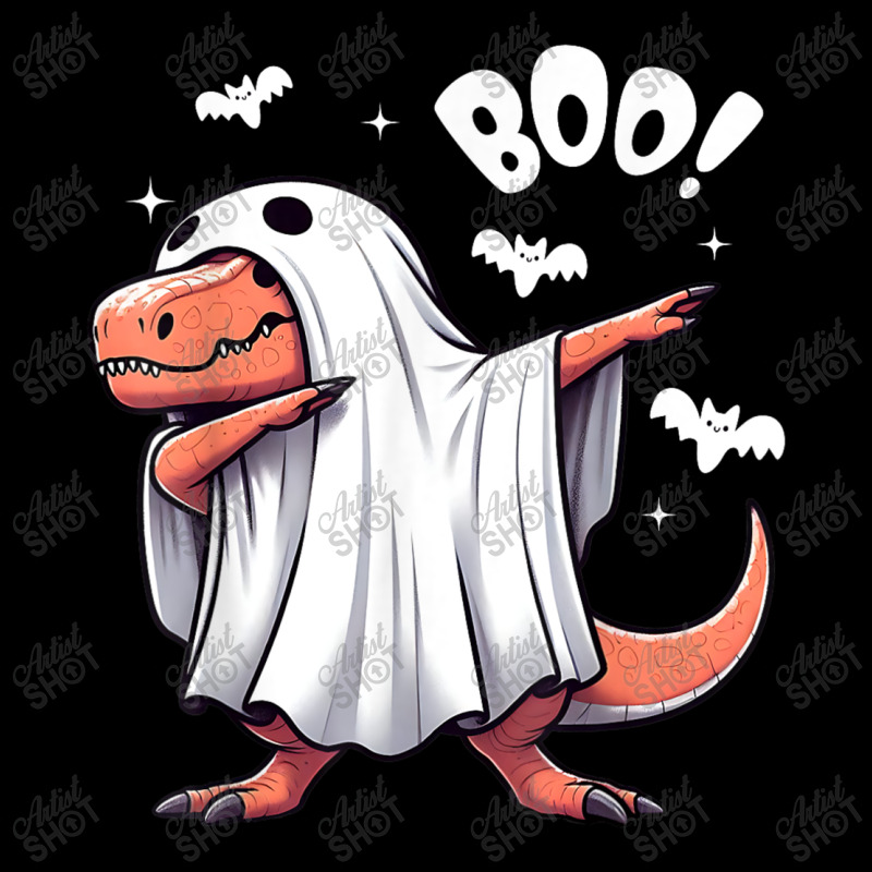 Funny Dabbing Dinosaur Spooky Halloween Boo Zipper Hoodie | Artistshot