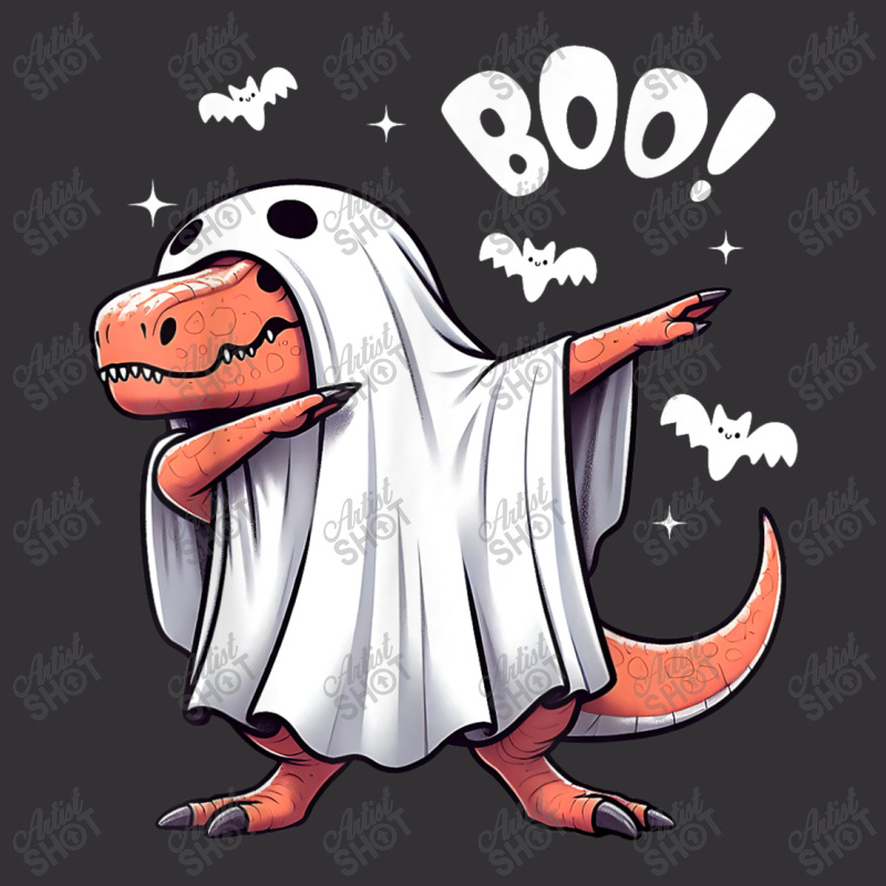 Funny Dabbing Dinosaur Spooky Halloween Boo Vintage Hoodie And Short Set | Artistshot