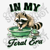 Funny Raccoon Saying In My Feral Era Drawstring Bags | Artistshot