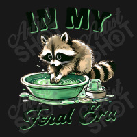 Funny Raccoon Saying In My Feral Era Flannel Shirt | Artistshot