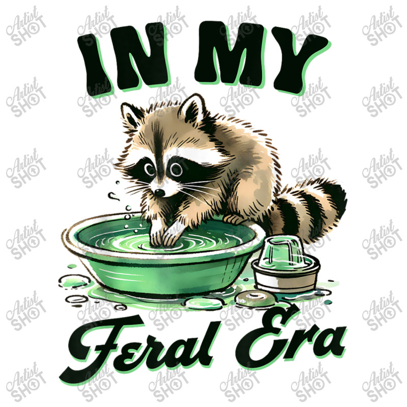 Funny Raccoon Saying In My Feral Era Cub Paper Bag - 8 X 4 1/2 X 10 1/4 | Artistshot