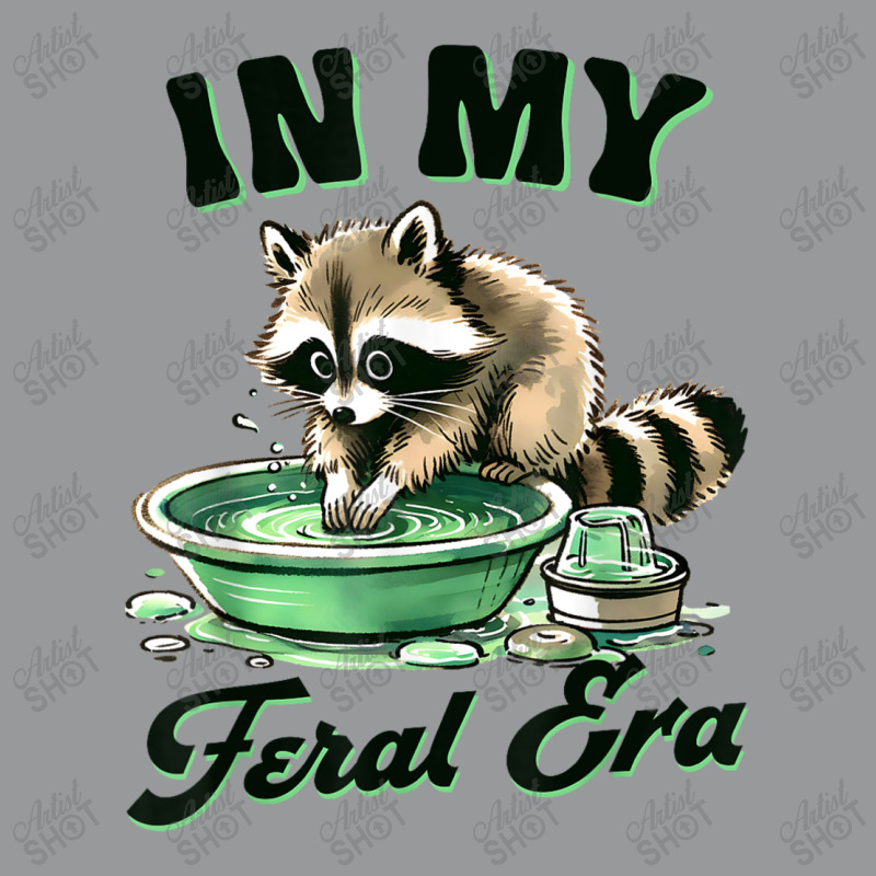 Funny Raccoon Saying In My Feral Era Crewneck Sweatshirt | Artistshot