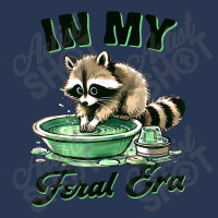 Funny Raccoon Saying In My Feral Era Men Denim Jacket | Artistshot