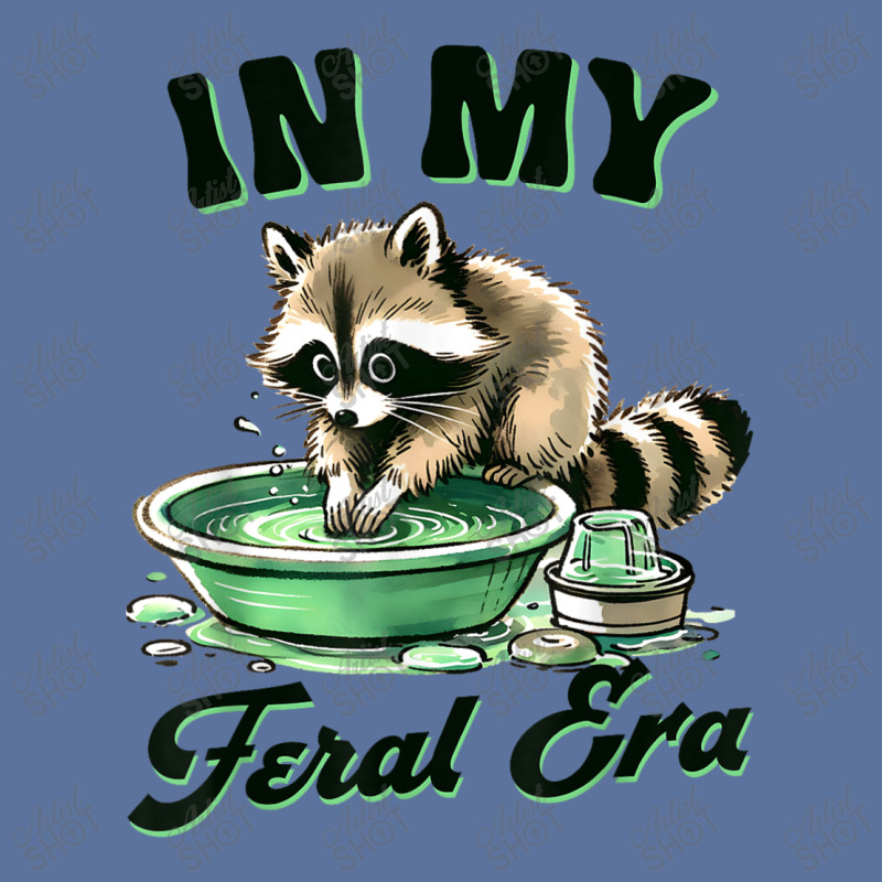 Funny Raccoon Saying In My Feral Era Lightweight Hoodie | Artistshot