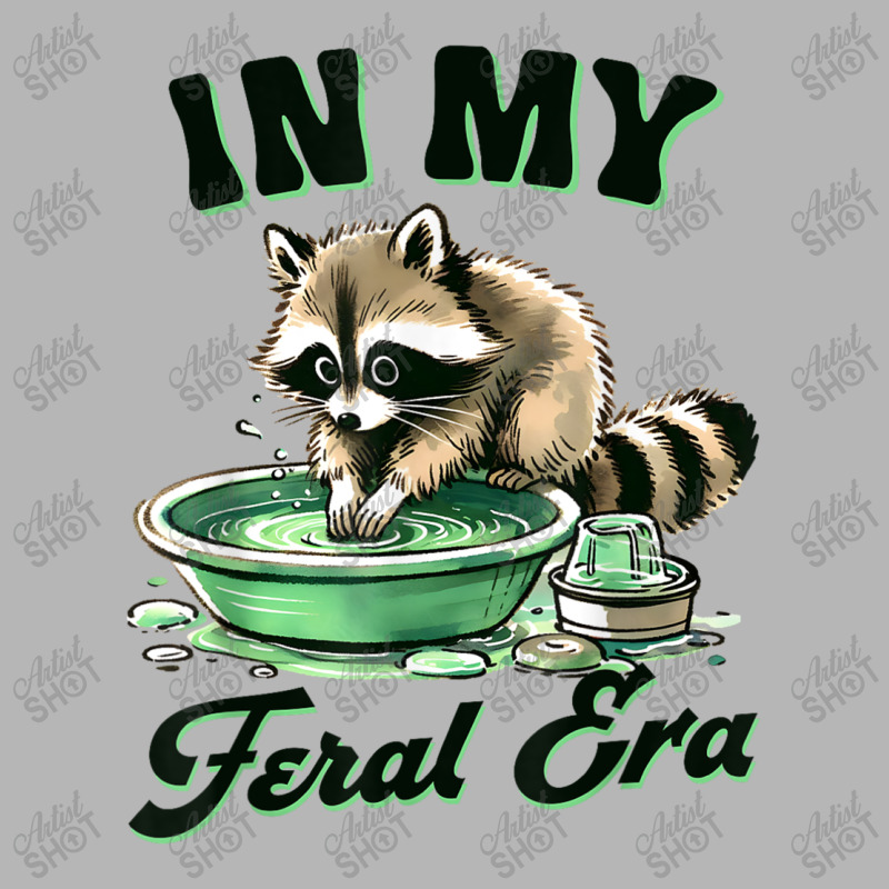 Funny Raccoon Saying In My Feral Era Hoodie & Jogger Set | Artistshot