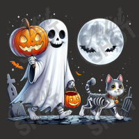 Halloween Ghost Cat Lovers Champion Hoodie | Artistshot