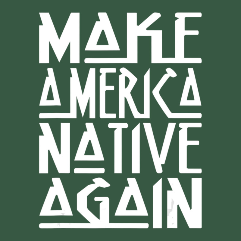 Make America Native Again Political Retro Trucker Cap by MargueriteThomas | Artistshot