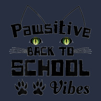 Back To School Cat Lovers Pawsitive Vibrations Retro Trucker Cap | Artistshot