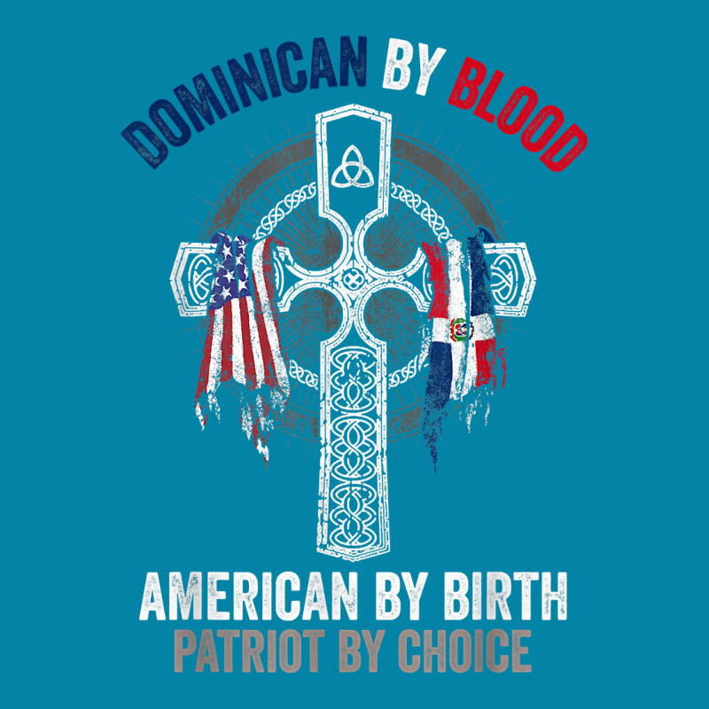 Dominican By Blood American By Birth Dominican Republic Flag T Shirt Retro Trucker Cap by cm-arts | Artistshot