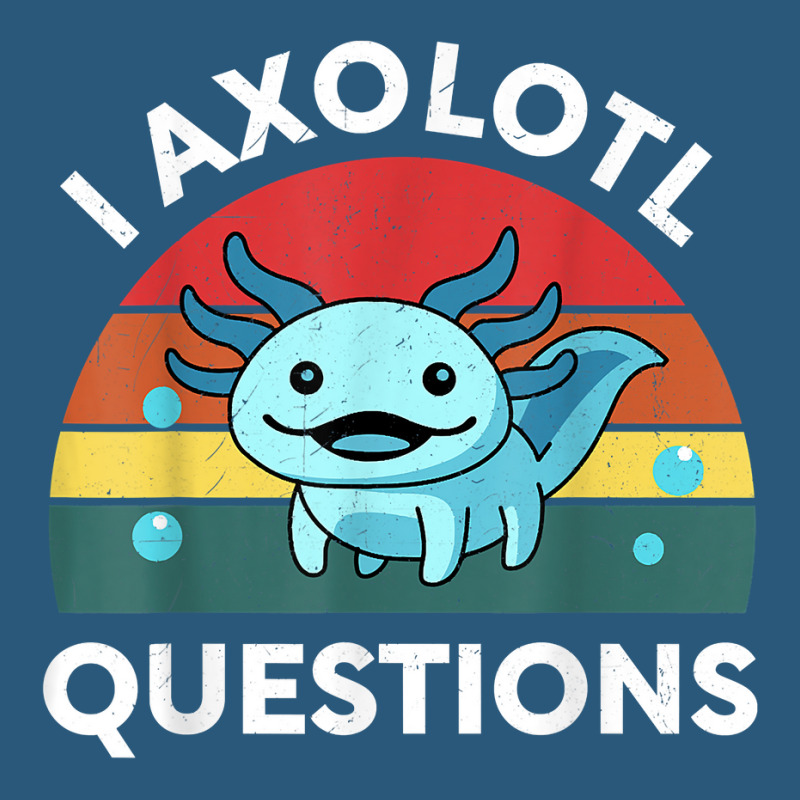 Retro Anime Shirt I Axolotl Questions Amine Lovers Gift T Shirt Retro Trucker Cap by cm-arts | Artistshot