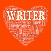 Writer Heart Word Cloud Author Poet Retro Trucker Cap | Artistshot