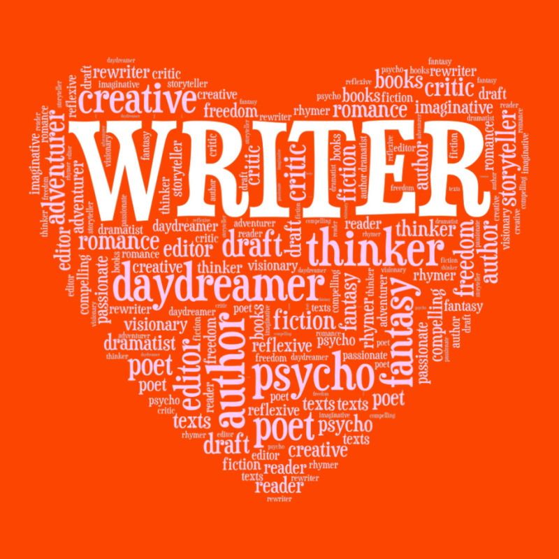 Writer Heart Word Cloud Author Poet Retro Trucker Cap by cm-arts | Artistshot