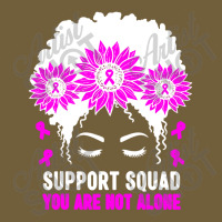 Awareness Support Squad Messy Bun Pink Warrior Retro Trucker Cap | Artistshot