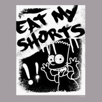 The Simpsons Bart Simpson Eat My Shorts Spray Paint Graffiti Long Slee Seamless Cap | Artistshot