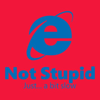 Internet Explorer - Not Stupid, Just A Bit Slow Seamless Cap | Artistshot