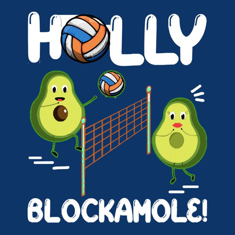 Holy Blockamole Funny Avocado Volleyball Holy Blockamole Guacamole Pla Seamless Cap by hardlyvagabond | Artistshot