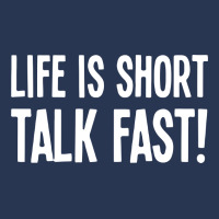 Life Is Short Talk Fast Men Denim Jacket | Artistshot