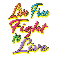 Live Free Fight To Live (rainbow) Yupoong Trucker Cap | Artistshot