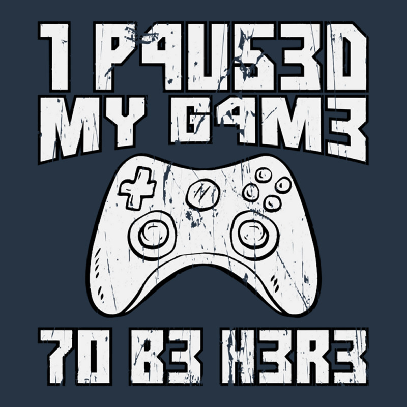 I Paused My Game To Be Here Console Gamer Gift Yupoong Trucker Cap | Artistshot