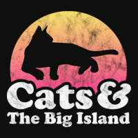 Cats And The Big Island Gift For Men, Women, Kids Foam Snapback Hat | Artistshot