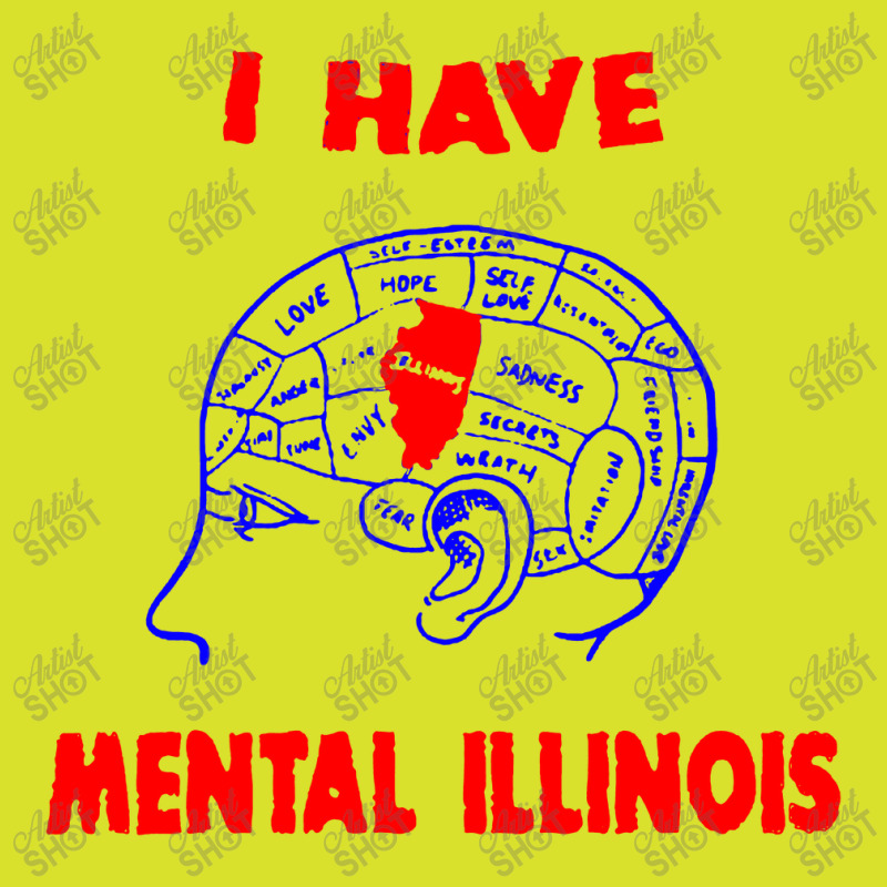 I Have Mental Illinois Foam Snapback hat by Jembleng Art | Artistshot