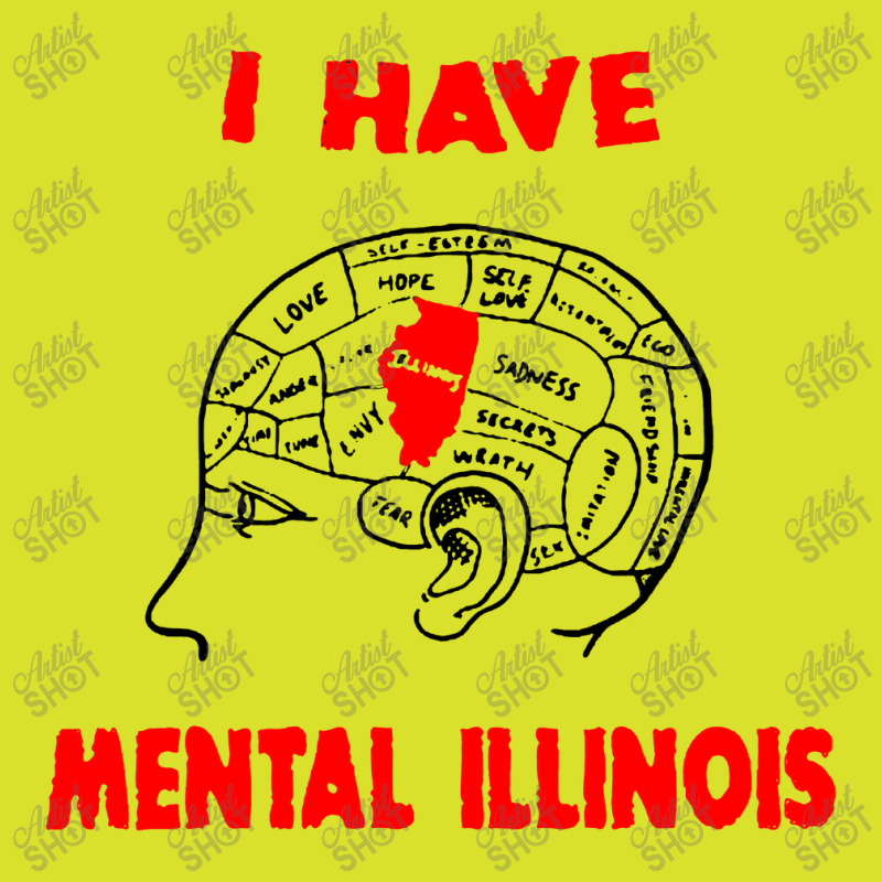 I Have Mental Illinois Foam Snapback Hat | Artistshot