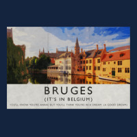 In Bruges Bruges (it?s In Belgium) Travel Poster-irwoq Foam Snapback Hat | Artistshot