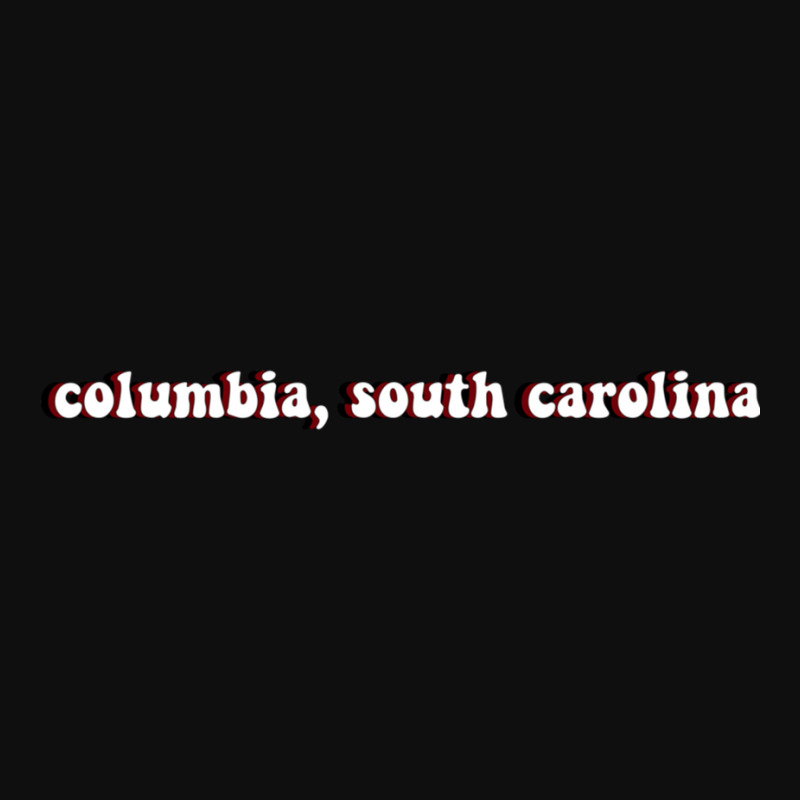 Columbia South Carolina Town Location Foam Snapback hat by cm-arts | Artistshot