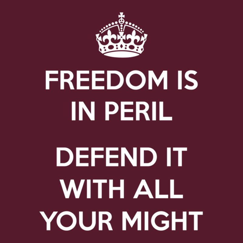 No Longer Keep Calm...freedom Is In Peril - Defend It With All Your Mi Pa Trucker Cap by cm-arts | Artistshot