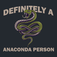 Definitely A Anaconda Person Design Pa Trucker Cap | Artistshot