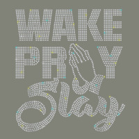 Wake Pray Slay Rhinestone Funny Christian For Birthday Girl Pa Trucker Cap | Artistshot