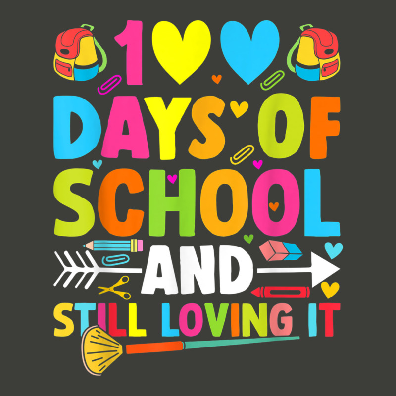 Cute 100 Days Of School And Still Loving It Hearts 100th Day T Shirt Pa Trucker Cap | Artistshot