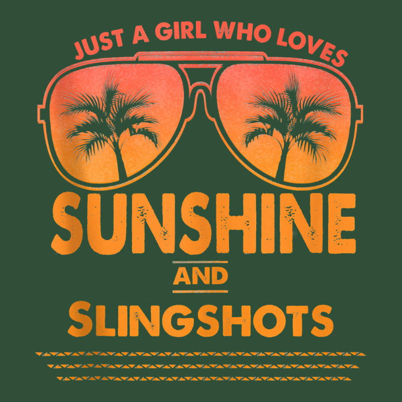 Just A Girl Who Loves Sunshine And Slingshots For Woman Tank Top Basic Backpack | Artistshot