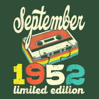 70th Birthday September 1952 Retro Cassette Limited Edition Basic Backpack | Artistshot