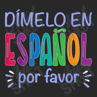 Dimelo En Espanol Bilingual Spanish Teacher Fashion Visor | Artistshot