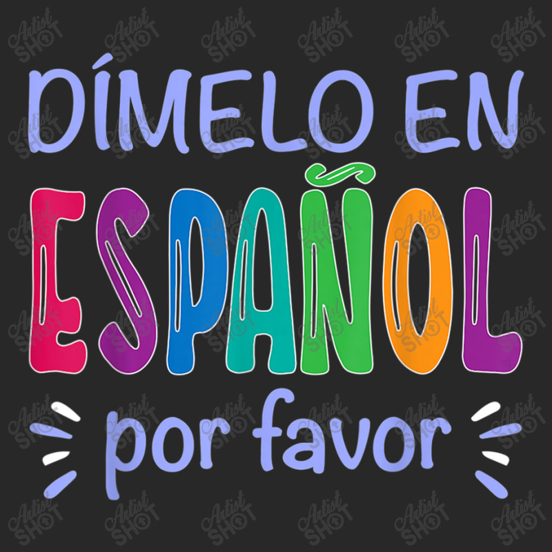 Dimelo En Espanol Bilingual Spanish Teacher Fashion Visor by RayDesign | Artistshot