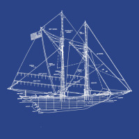 Sailing Vintage Blueprint Sailboat Yachting T Shirt Nike Dri-fit Cap | Artistshot