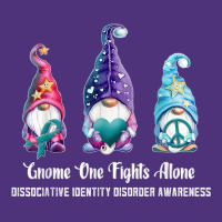 Gnome One Fights Alone Dissociative Identity Disorder T Shirt Nike Dri-fit Cap | Artistshot