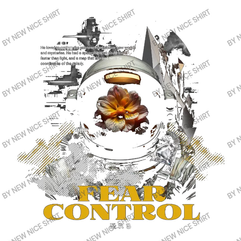 Astronaut Fear Control Double Wine Paper Bag - 6 1/2 X 3 1/2 X 12 3/8 | Artistshot