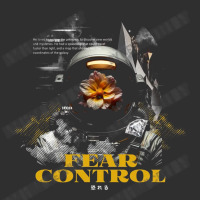 Astronaut Fear Control Rectangle  Leatherette Patch | Artistshot