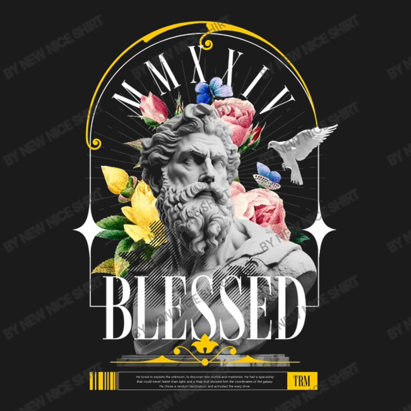 Blessed Statue And Floral Nike Dri-fit Cap | Artistshot